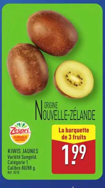 ALDI Kiwis jaunes offre