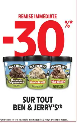 Intermarché Express BEN&JERRY'S Sur tout offre