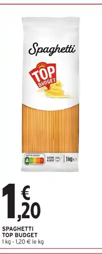 Intermarché Express TOP BUDGET Spaghetti offre