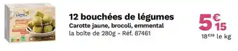 Picard 12 Bouchées de légumes offre