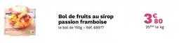 Picard Bol de fruits au sirop passion framboise offre
