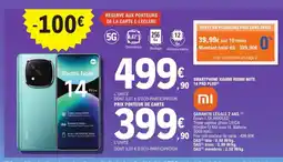 E.Leclerc Espace Culturel Smartphone xiaomi redmi note offre