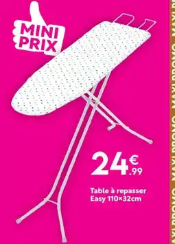 Maxi Bazar Table à repasser Easy offre