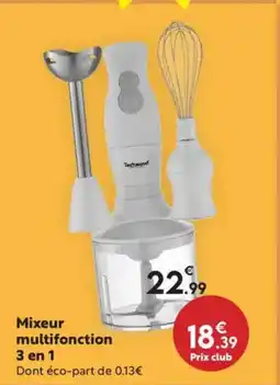 Maxi Bazar Mixeur multifonction 3 en 1 offre