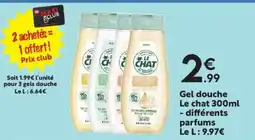 Maxi Bazar LE CHAT Gel douche offre