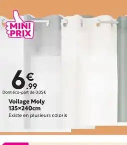 Maxi Bazar Voilage Moly offre