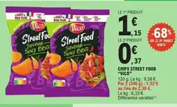 E.Leclerc VICO Chips street food offre