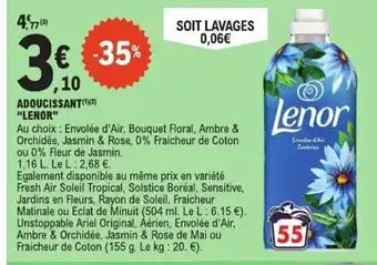 E.Leclerc LENOR Adoucissant offre