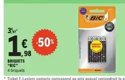 E.Leclerc BIC Briquets offre