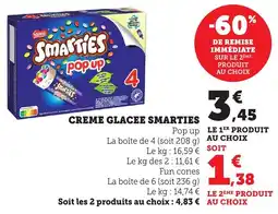 Bi1 Creme glacee smarties offre