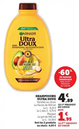 Bi1 Shampooing ultra doux offre