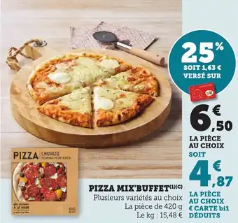 Bi1 Pizza mix'buffet offre