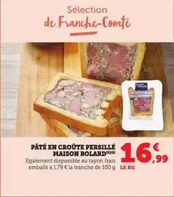 Bi1 Pâté en croûte persillé maison bolard offre