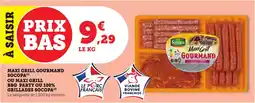 Bi1 Maxi grill gourmand socopa ou maxi grill bbq party ou 100% grillades socopa offre