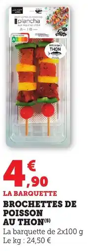 Bi1 Brochettes de poisson au thon offre