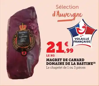 Bi1 Magret de canard domaine de la bastine offre