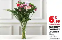 Bi1 Bouquet composé lucinda offre