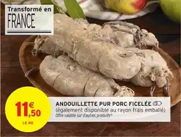 Intermarché Andouillette pur porc ficelée offre