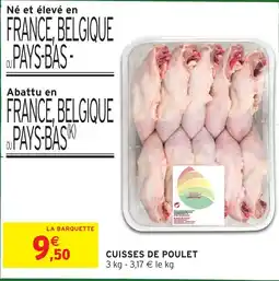 Intermarché Cuisses de poulet offre