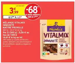Intermarché MÉLANGE VITALMIX IMMUNITÉ offre