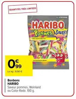 Carrefour BONBONS HARIBO offre