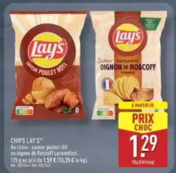 ALDI CHIPS “LAY’S” offre