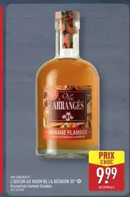 ALDI NOS ARRANGÉS Banane Flambée offre