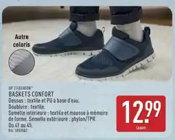 ALDI BASKETS CONFORT offre