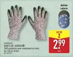 ALDI Gants De Jardin offre