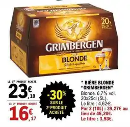 E.Leclerc Grimbergen Blonde offre