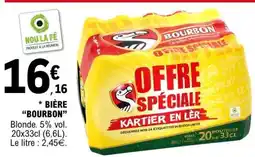E.Leclerc BIÈRE “BOURBON” offre