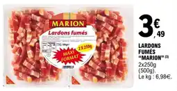 E.Leclerc LARDONS FUMES “MARION” offre
