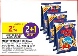 Intermarché Monster munch original offre