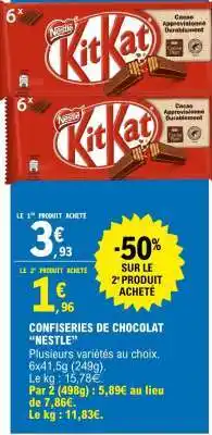 E.Leclerc KitKat offre