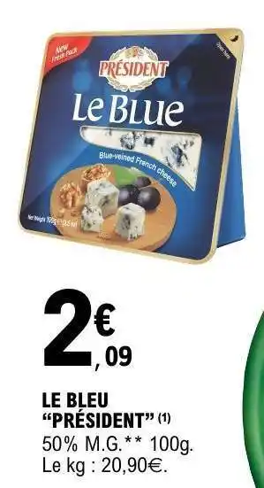 E.Leclerc Le Bleu Président offre