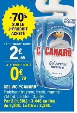 E.Leclerc GEL WC “CANARD” offre