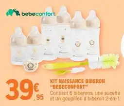 E.Leclerc KIT NAISSANCE BIBERON BEBECONFORT offre