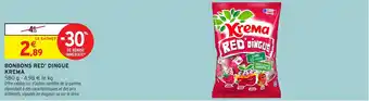Intermarché Bonbons red' dingue krema offre