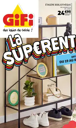 Gifi Étagère Bibliothèque offre