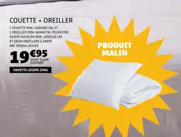 Gifi Couette + oreiller offre