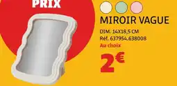 Gifi Miroir vague offre