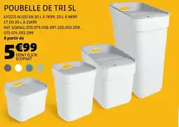 Gifi Poubelle de tri offre