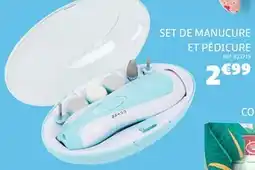 Gifi Set de manucure et pédicure offre