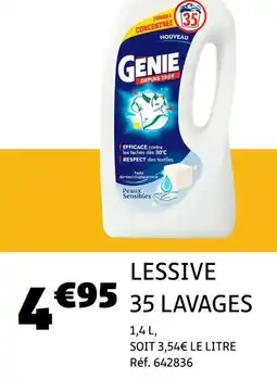Gifi GENIE Lessive 35 lavages offre