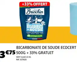 Gifi Bicarbonate de soude Ecocert offre
