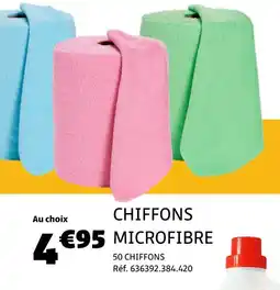 Gifi Chiffons microfibre offre