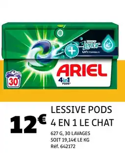 Gifi ARIEL Lessive pods 4 en 1 le chat offre