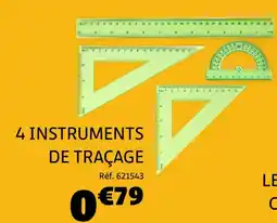 Gifi 4 instruments de traçage offre