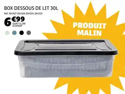 Gifi Box dessous de lit 30L offre