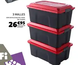 Gifi 3 malles offre